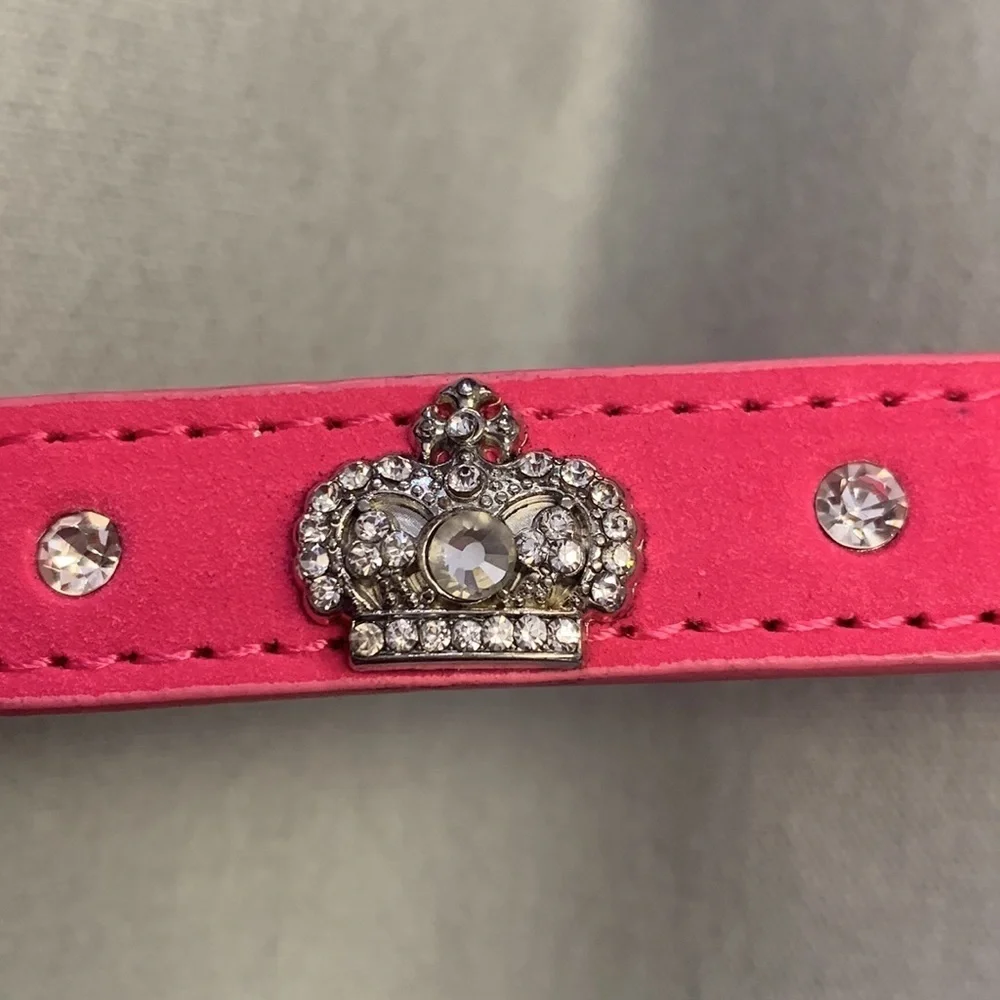 Dog Collar Pink Princess NWT Size Small